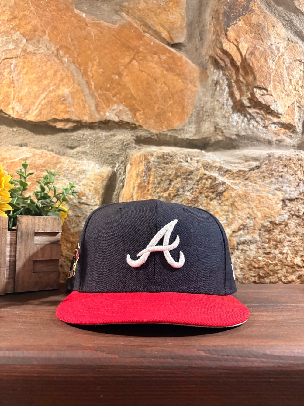 New Era Navy Atlanta Braves Snapback
